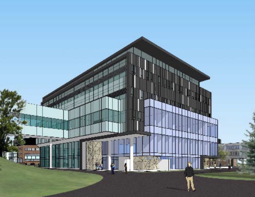 An early render of the SCI building